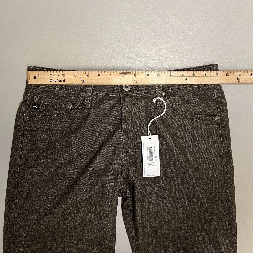 Adriano‎ Goldschmied Graduate Jeans Mens 32x34 New Tailored Leg Brown Straight